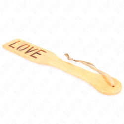 Kink - Palette En Bambou Mot Amour 32 X 5,5 Cm